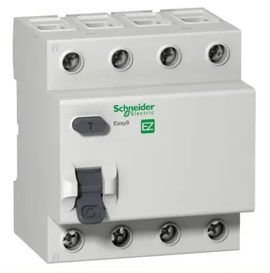 Диференційне реле Schneider Electric EZ9 4р 40А 30мА ТИП "АС" (C1)
