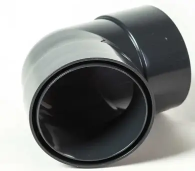 Колено с двумя раструбами ProAqua система 150/110, 87,5° RAL 7016 Графитовый