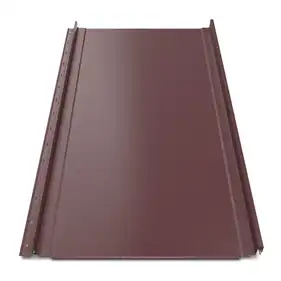 Кликфальц Tile "Классика" матполиэстер Arcelor Nippon 0.39 mm RAL 3005 Красный