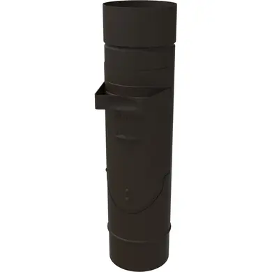 Клапан (без сітки) Zambelli Robust система 153/100 RAL 8019 Темно-коричневий