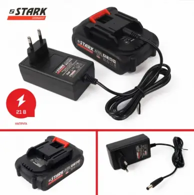 Мини-пила аккумуляторная цепная STARK BCS-21015 1х21Вх2А, 150мм, M-Type