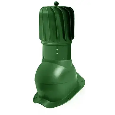 Дефлектор роторный Krono-Plast NOBN для кровли из металлочерепицы зеленый