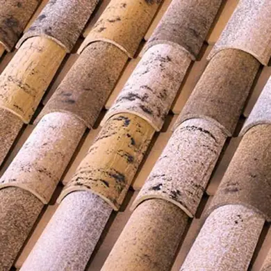 Керамічна черепиця Tejas Borja Монах-монашка 51/21 Celler Montseny