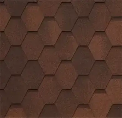 Битумная черепица Tegola Mosaik Premium Nuanced Brown