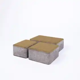 Тротуарная плитка Блок - Форт Старый город Жовтий 90х12, 120х120, 180х120 мм