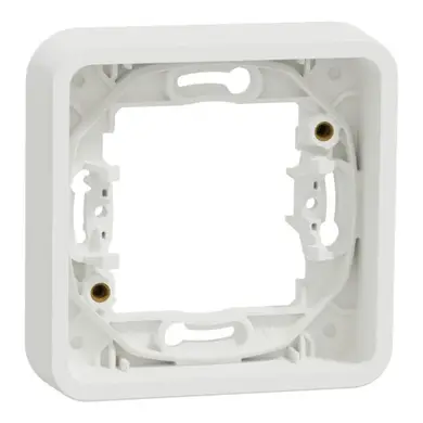 Рамка Schneider Electric 1-ая кратная IP55 "MUREVA S" белая (C2) 