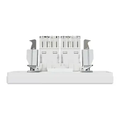 Розетка Schneider Electric комп. двойная RJ-45 внутр. "ASFORA" белая (C1) 