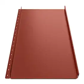 Клікфальц RUUKKI Classic Silence (C,D) Poliester Rough mat 0,50 мм RR29 Червоний