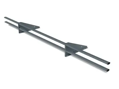 Снегозадержатель трубчатый универсальный 2м EVOMET комплект RAL 7024 Серый
