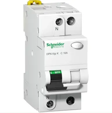 Диференційний автомат Schneider Electric Acti9 DPN Vigi K 1P+N 16A C 30mA А 6kA 