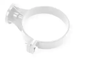Кронштейн труби Galeco PVC система 130/100 RAL 9010 Білий