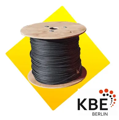 Соларний кабель KBE 6 мм, чорний