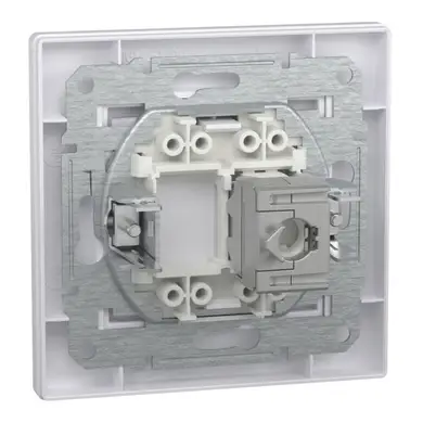 Розетка Schneider Electric комп. RJ-45 кат.5 STP внутр. "ASFORA" белая (C3) 