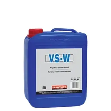 Акриловый защитный лак Isomat VS-W 5 л, прозрачный