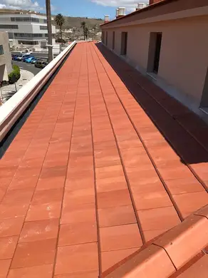 Керамическая черепица Tejas Borja Flat-10 Red