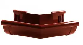 Угол произвольный PROFIL (80° - 175°) система 130/100 RAL 8004 Кирпичный