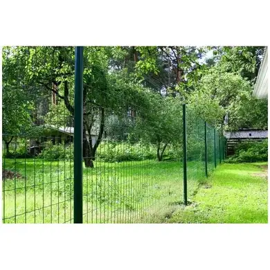 Сетка сварная Завод Центр - Сетка Заграда Классик 50х100 мм 1,5х25 м RAL 6005