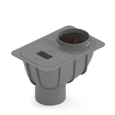 Отстойник BRYZA система 150/110 Графит RAL 7021 (63-214)