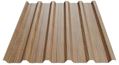 Профнастил GOOD ROOF НС-35 Поліестер Printech 3-D Китай, 0,38-0,40 мм Під дерево (сосна)