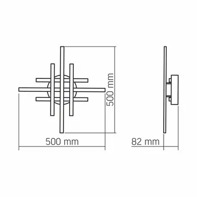 LED світильник функціональний Videx DECORA 40W (VL-CLD-988-SL)