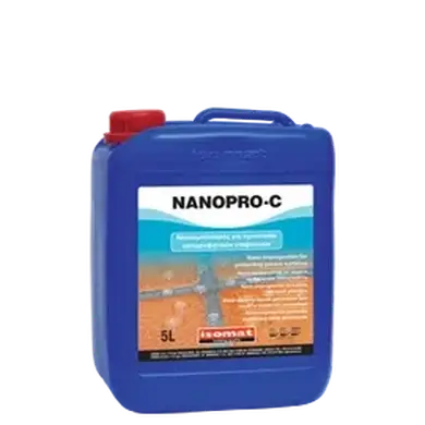 Гидрофобизирующая пропитка для защиты пористых оснований Isomat NANOPRO-C 5 л, прозрачно-белый