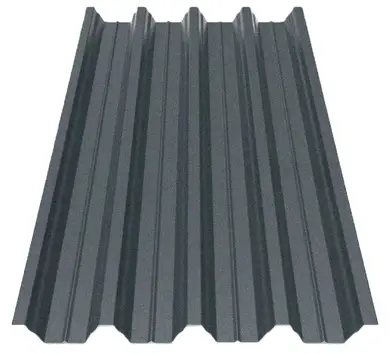 Профнастил Будсервис Т-57 Relief iceCrystal mat Thyssen krupp 0.50 mm RAL 7016 Графит