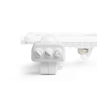 LED прожектор Videx F2e 20W с датчиком движения и освещенности 5000K (VL-F2e205W-S)