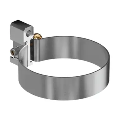 Кронштейн труби Stal Galeco LUXOCYNK система 150/100 RAL 9023 Срібний натуральний
