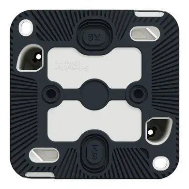 Коробка Schneider Electric для внеш. монтажа 1-ая IP55 "MUREVA S" белая (C2) 