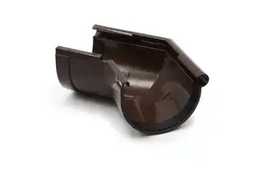 Угол желоба внешний RainWay система 130/100, 135° RAL 8017 Шоколадно-коричневый