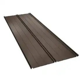 Клікфальц GOOD ROOF Поліестер 0,43-0,45мм Україна Zn 100 RAL 8019 Шоколадний
