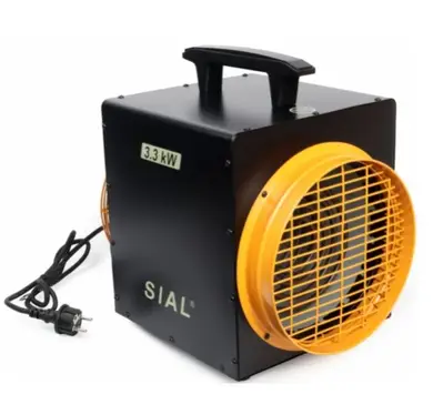 Гармата теплова SIAL D033-FT 3,3кВт, чорна