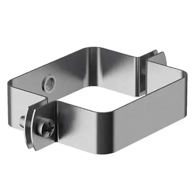 Кронштейн трубы Galeco BEZOKAPOWY система 125/70х80 RAL 7015 Графитовый