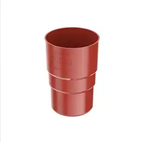 Муфта труби BRYZA система 125/90 Червоний RAL 3011 (62-133)