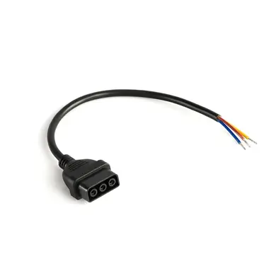 Кабель питания для линейного светильника Videx BNL02 Black (VL-BNL02-F01B)