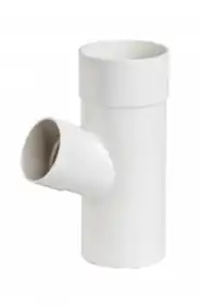Редукционный тройник PROFIL система 90/75 Ø100/75/67° RAL 9016 Белый