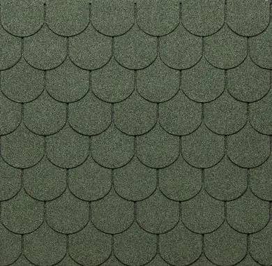 Битумная черепица Tegola Eco Roof Traditional Mixed Green