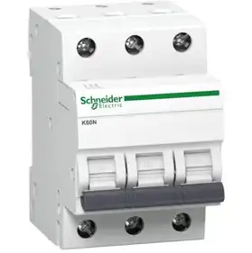Автоматический выключатель Schneider Electric 3-п. Acti9 K60N 10A B (6kA)