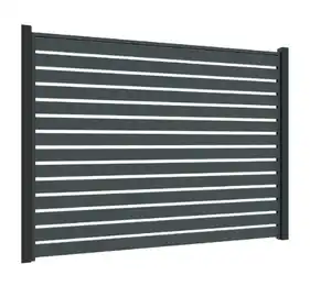 Ламель Tile Ранчо-Родео 240х3000мм матполиэстер двустор. U.S.Steel 0,45мм RAL 7016 Графит