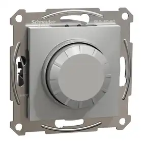 Димер поворотний ЛЕД Schneider Electric RC 3-370 Вт,  "ASFORA" алюміній 