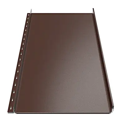 Клікфальц RUUKKI Classic (С,М) R50 Plus Pural mat BT 0,50 мм RR887 Каштан