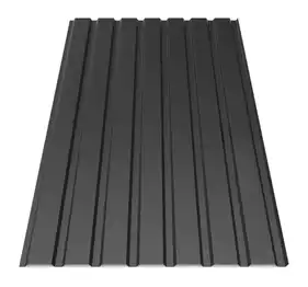 Профнастил Зартмет ПС-15/ПК-15 матполиэстер UKR Metal Украина 0.45 mm RAL 9005 Черный