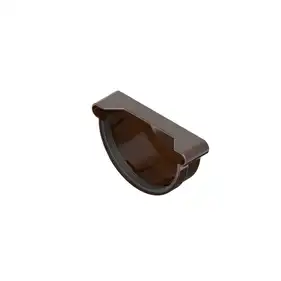 Заглушка желоба универсальная Ines система 120/80 RAL 8017 Коричневый (67-082)