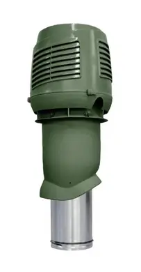 Припливний вентиляційний елемент VILPE INTAKE 160/ИЗ/500 зелений