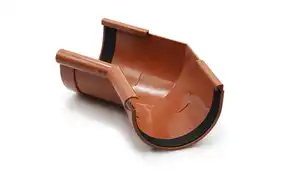 Кут ринви внутрішній RainWay система 90/75, 135° RAL 8004 Цегляний