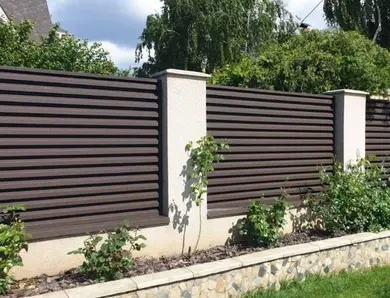 Паркан Жалюзі LVKS Premium 110/95мм Україна 0,45 мм РЕ RAL 8017