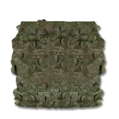 Маскировочная сетка с основой Militex Темный мультикам 5х10м (площадь 50 кв.м.)
