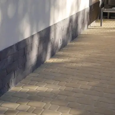 Тротуарна плитка Золотий Мандарин Старе Місто 40 Жовтий комплект каменів