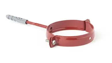 Тримач труби металевий PROFIL система 90/75 L220 RAL 8004 Цегляний