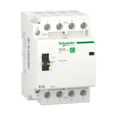 Контактор Schneider Electric 63 A  230V 4NO 3P+N RESI9 50Hz (C2) 